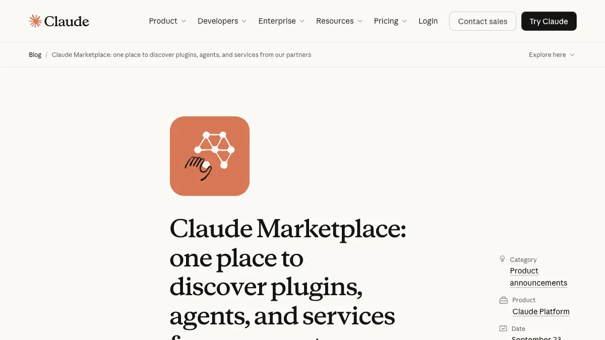 Claude Marketplace公開──公式は「2,000超」のコネクタ・プラグインを謳い、一覧ページの表示は計1,168件。個人のPro/Maxで使えるのはどこまでか