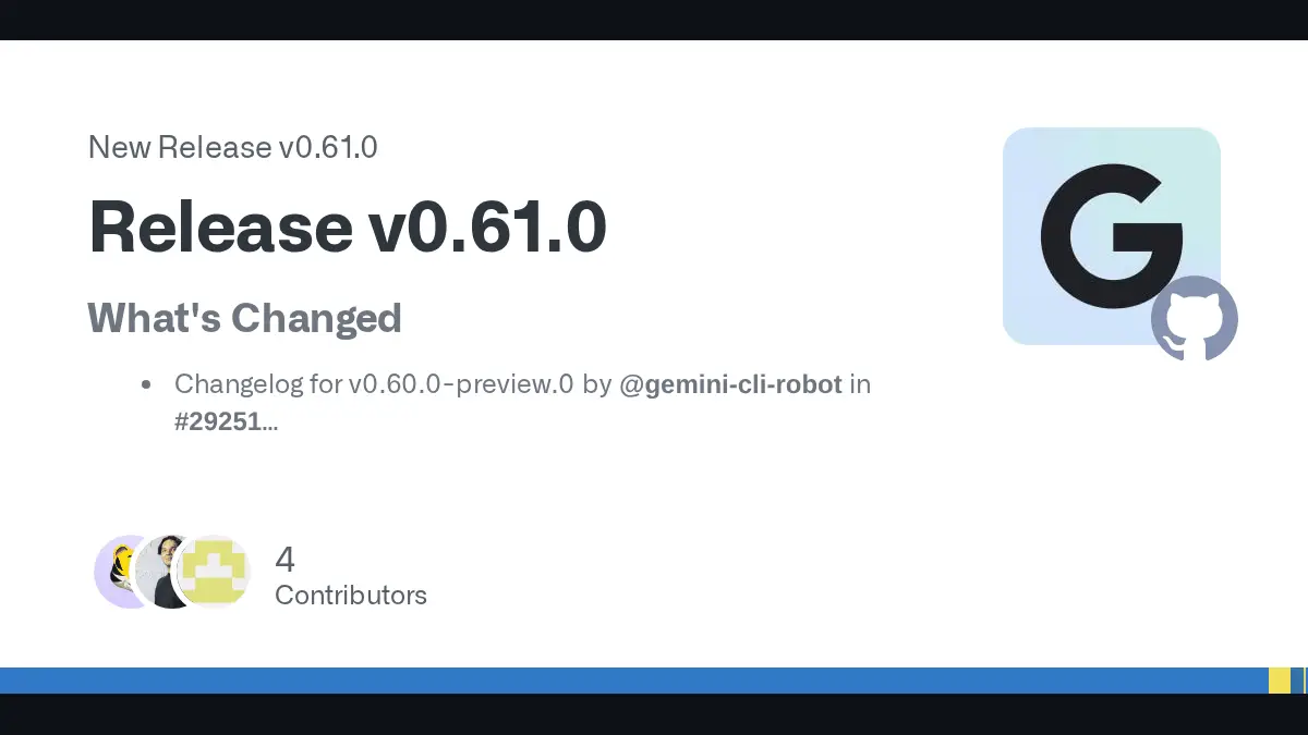 Gemini CLI v0.60.0とv0.61.0、セキュリティ・堅牢化の修正が計13件──間接プロンプトインジェクション対策とサンドボックス境界の強化