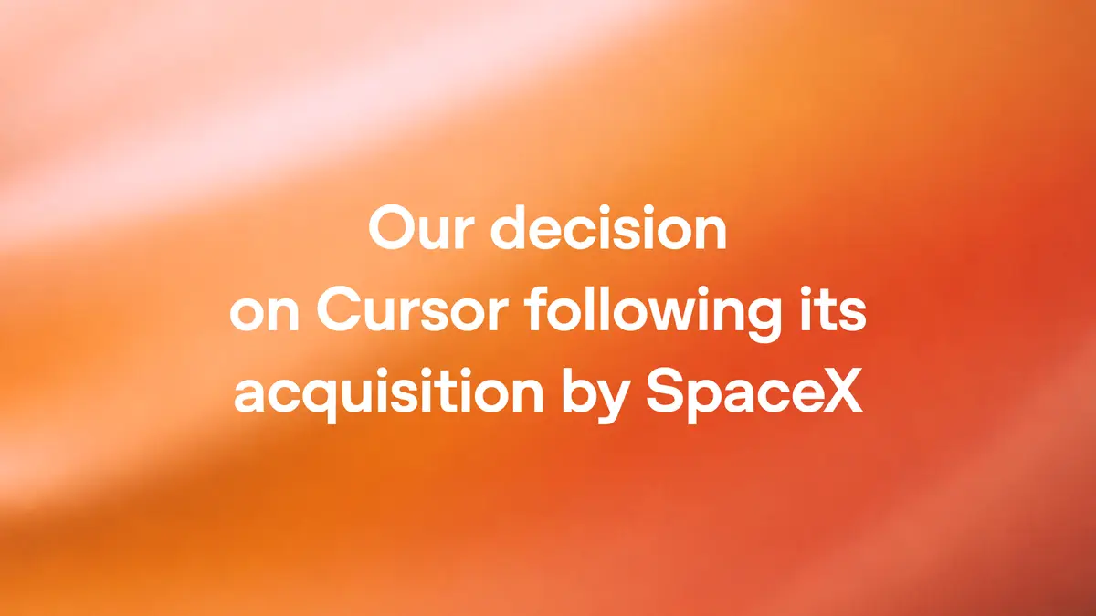 OpenAIがCursorへのモデル提供を11月12日で終了──SpaceX買収を受け「規約内で使うと確信できない」と公式発表の記事画像